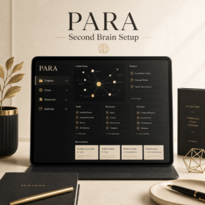 The Para Method: Second Brain Setup (Notion/Obsidian)