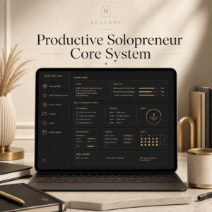 The Productive Solopreneur Core System (Notion OS)