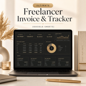 Ultimate Freelancer Invoice & Tracker (Google Sheets)